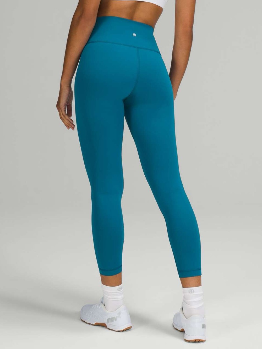 Lululemon Wunder Train High-Rise‎ Tight Leggings 28" in Capri Blue